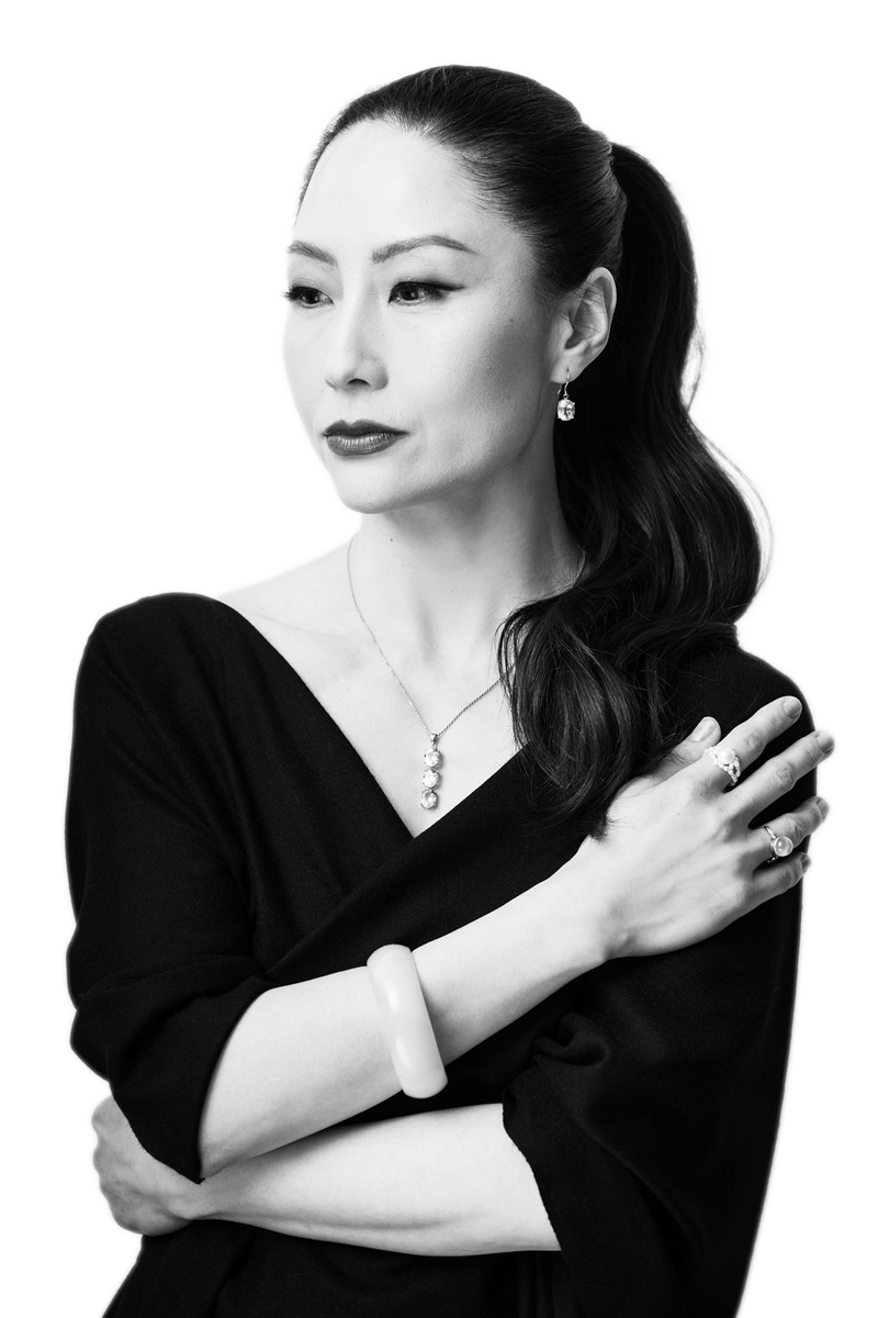 Sherry Yi Zhang Portrait Bw